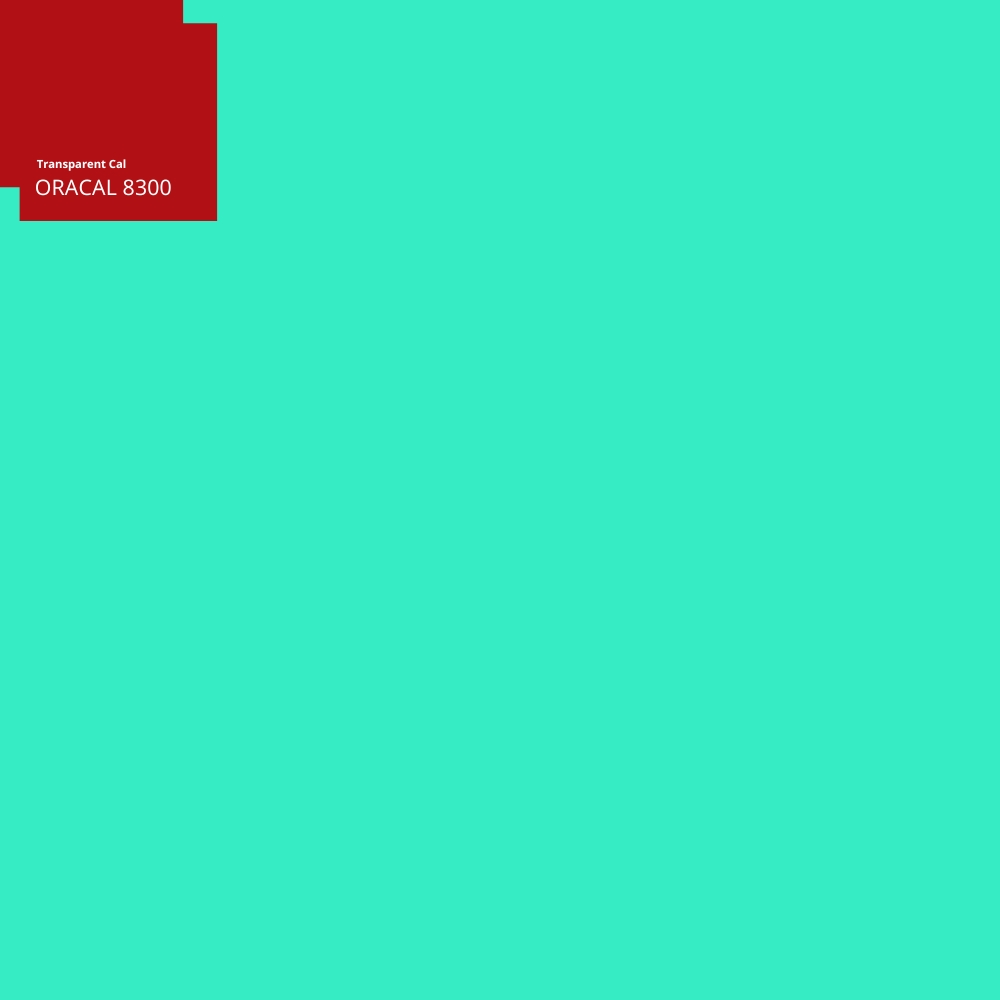Oracal 8300 Transparente Vinylfolie