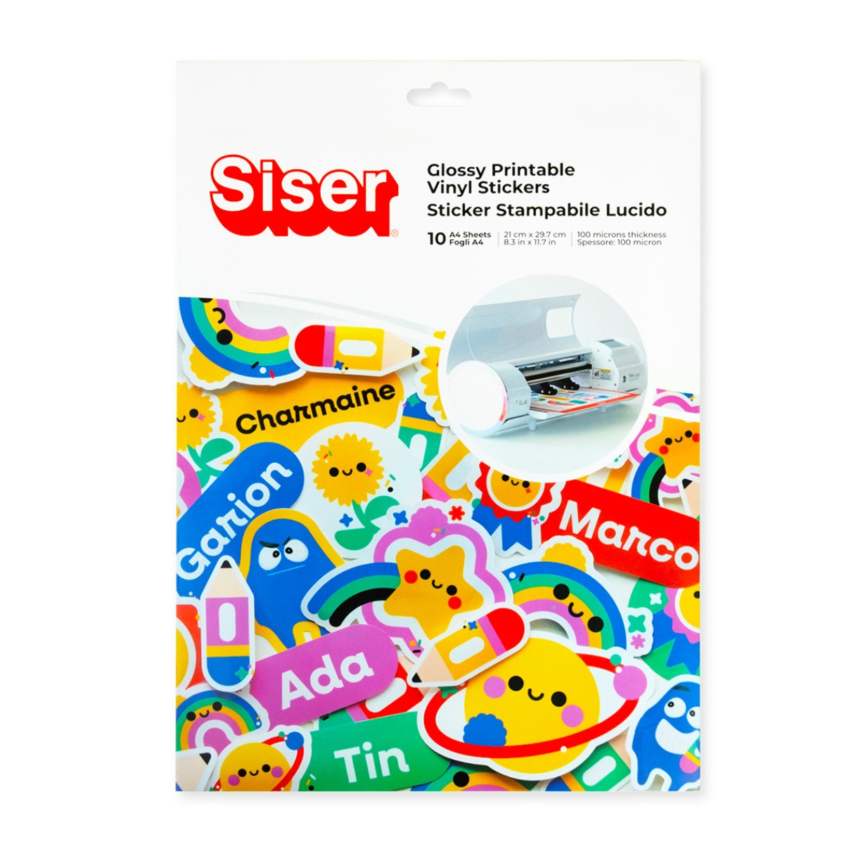 Siser Laminierfolie Holo | Schutzfolie für bedruckte Sticker