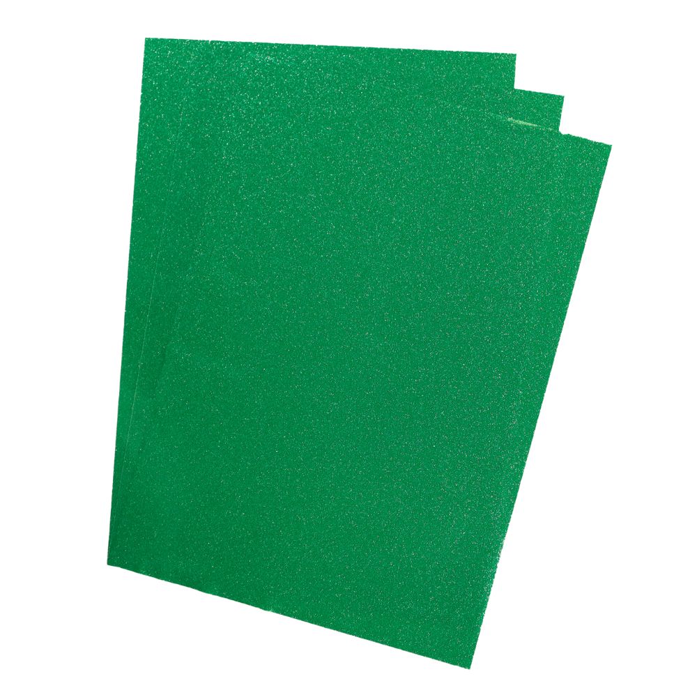 Poli-Flex Glitter Flexfolie 437 Green 50 x 100 cm