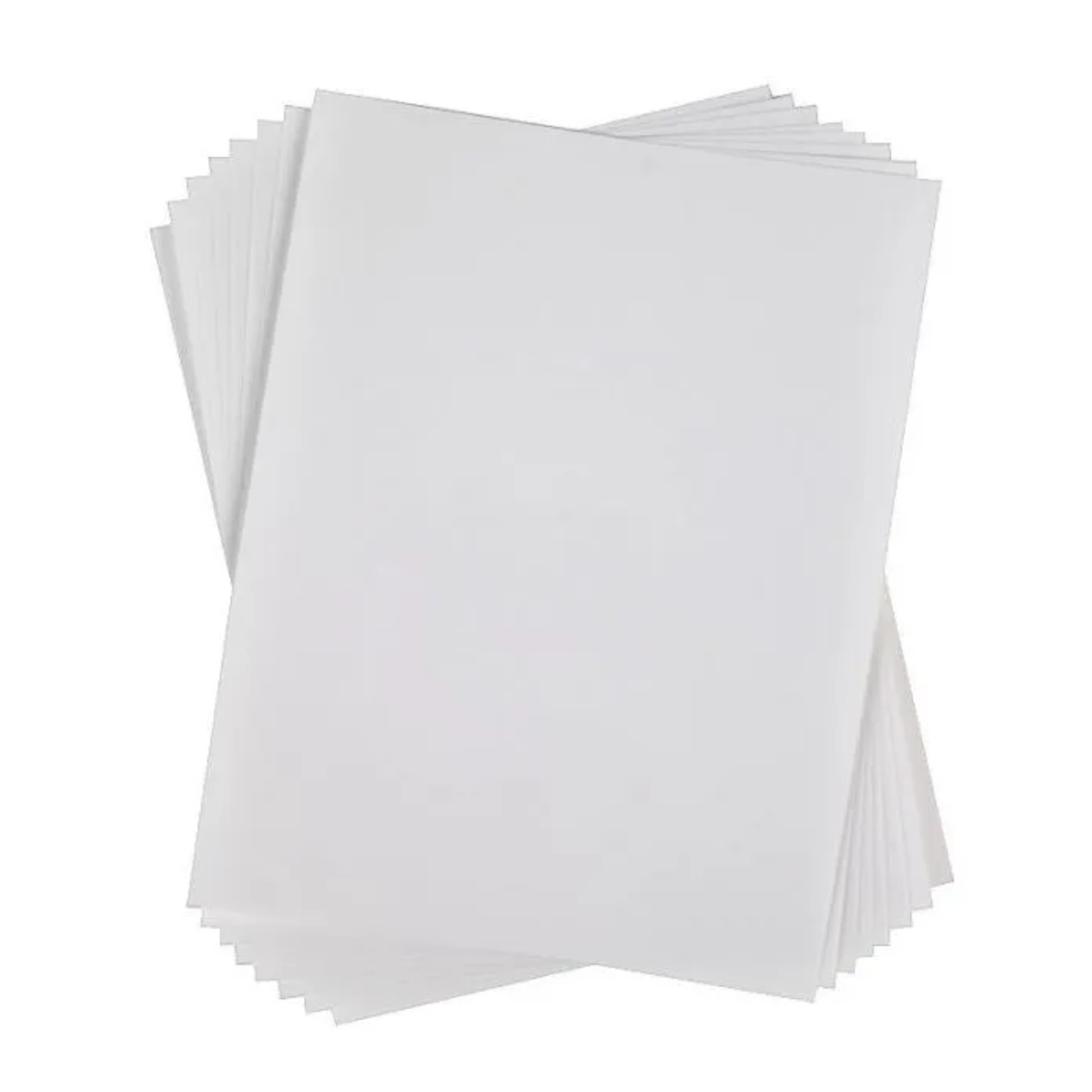 Silhouette Transparente Aufkleberbögen (Inkjet) – 21,5 × 27,9 cm (8 Blatt)