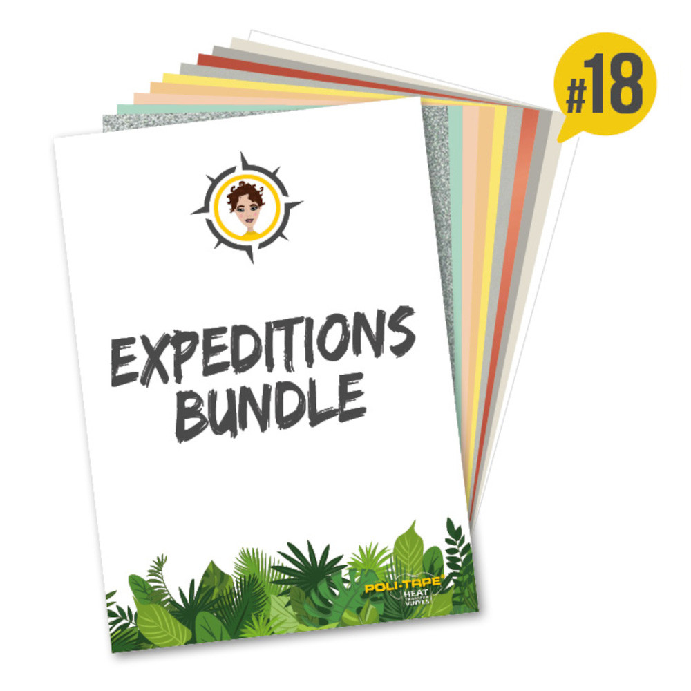 Poli-Tape Folien-Bundle zur Plotter Expedition #18 Poli-Tape Folien-Bundle zur Plotter Expedition #18