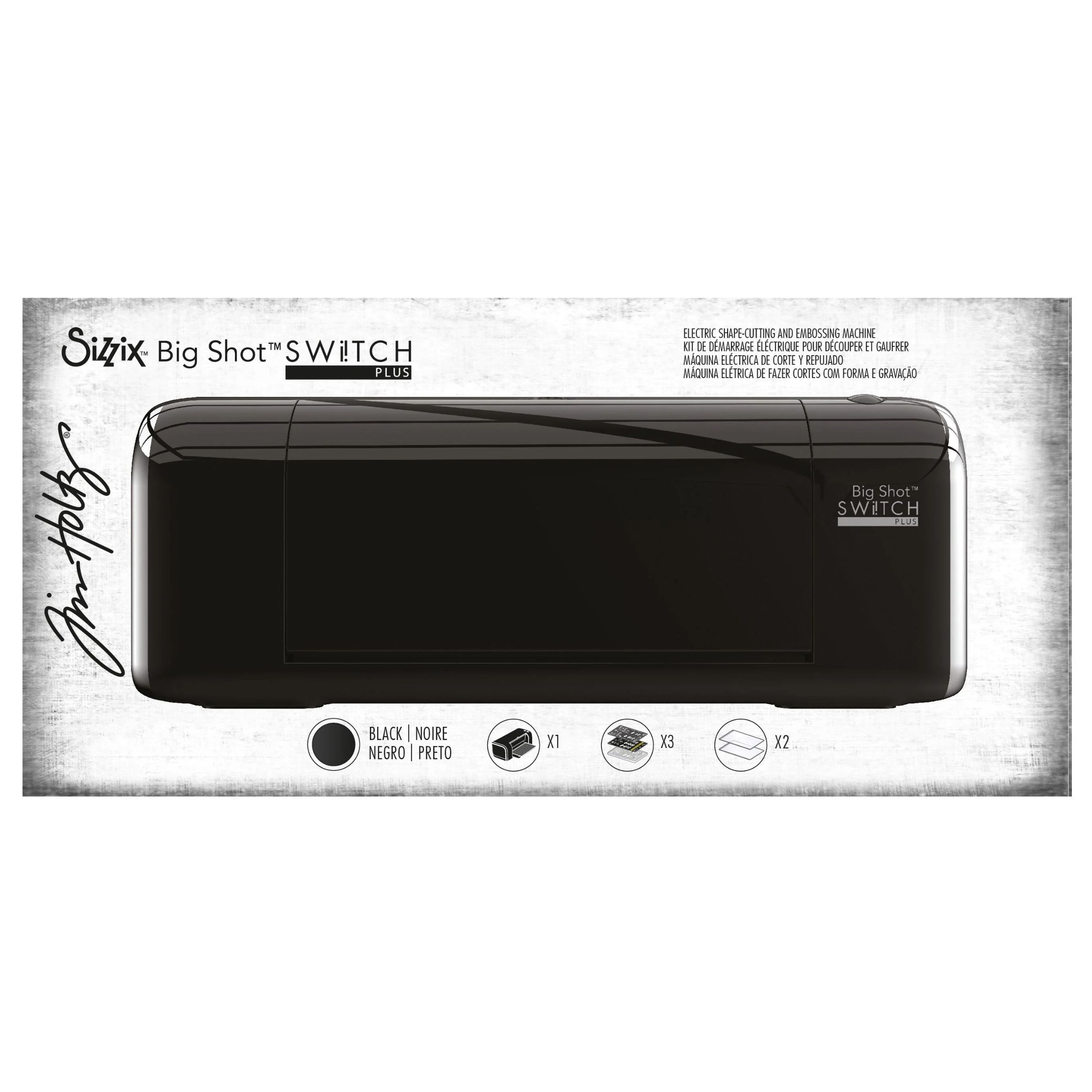 Sizzix Big Shot Switch Plus DIN A4 – Tim Holtz Edition