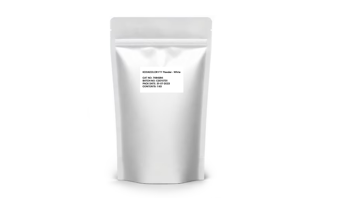 KODACOLOR DTF Pulver Schmelzkleber, weiß 1kg & 20kg