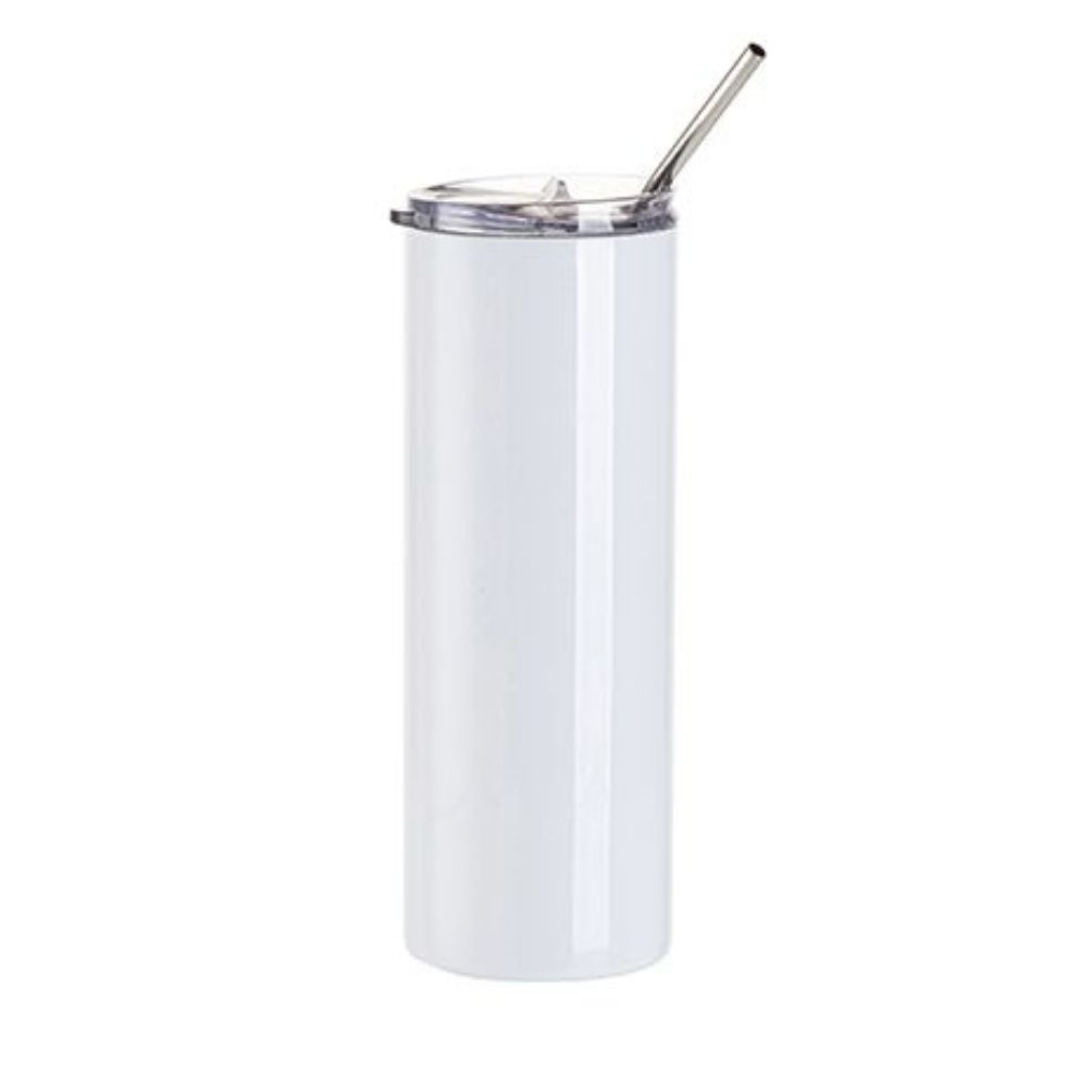Sublimation Tumbler-Becher mit Trinkhalm 600ml Flasche, Shaker