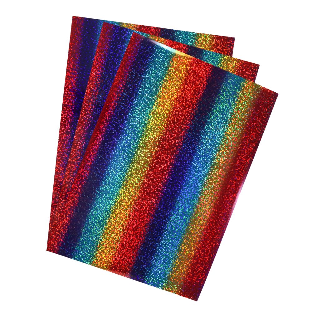 Poli-Flex Starflex Holographische Glitzer Flexfolie