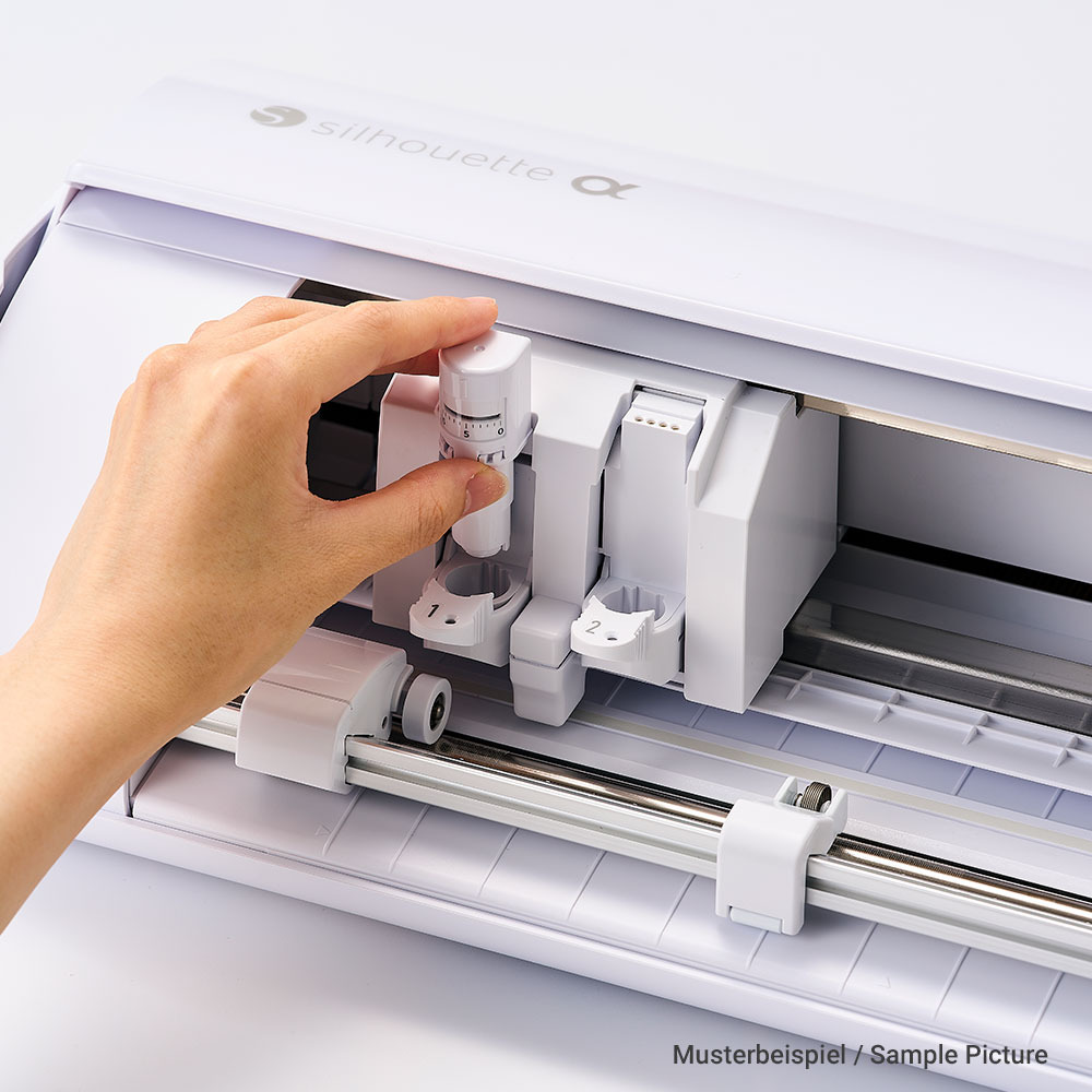 Silhouette CAMEO 5α PLUS Schneideplotter + 100 exklusive Designs
