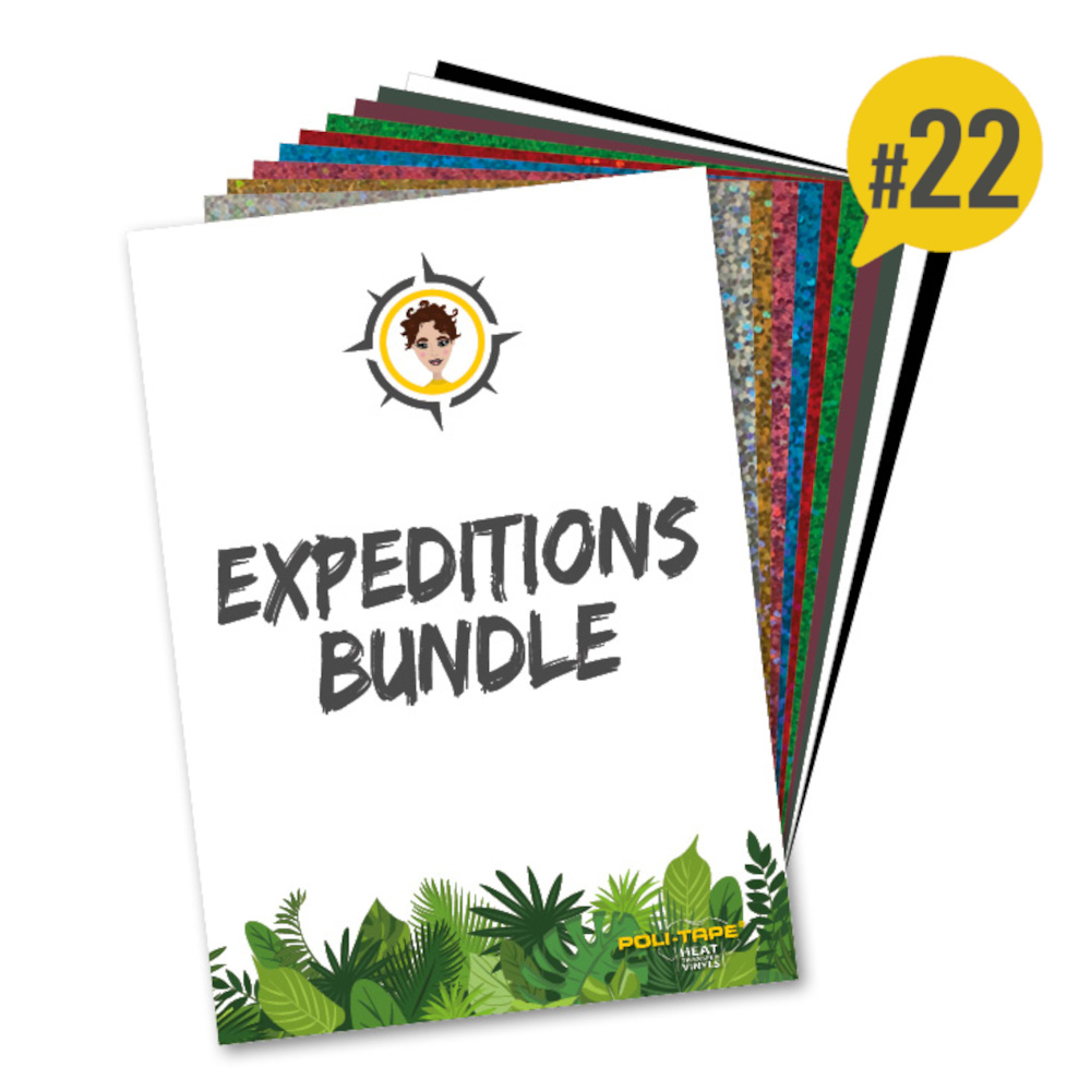 Poli-Tape Folien-Bundle zur Plotter Expedition #22 Poli-Tape Folien-Bundle zur Plotter Expedition #22