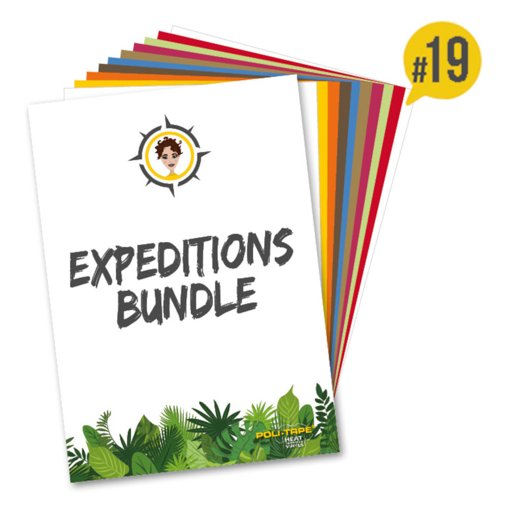 Poli-Tape Folien-Bundle zur Plotter Expedition #19 Poli-Tape Folien-Bundle zur Plotter Expedition #19