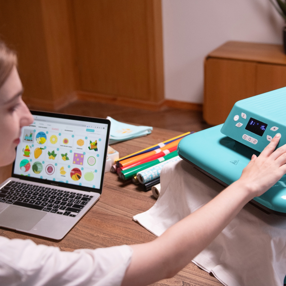 LOKLiK Auto Heat Press Transferpresse 38 x 38 cm LOKLiK Auto Heat Press Transferpresse 38 x 38 cm