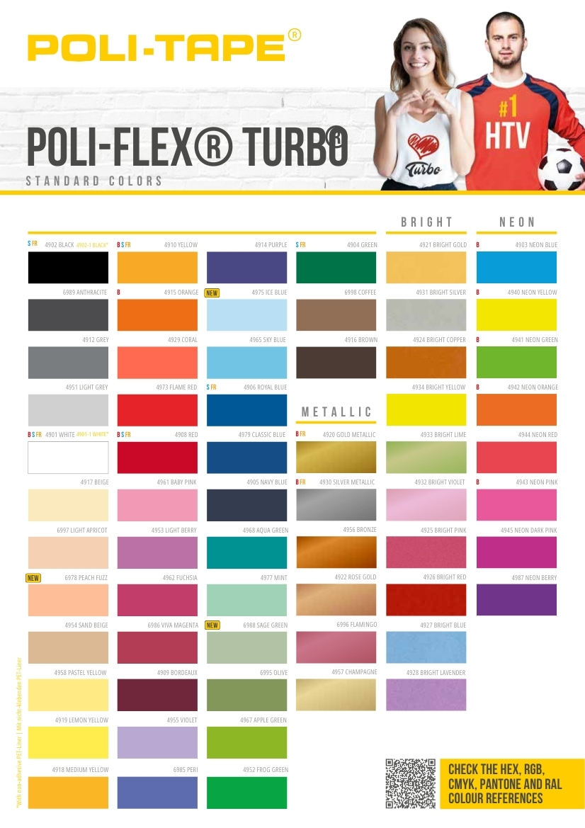Poli-Flex Turbo Flexfolie Poli-Flex Turbo Flexfolie