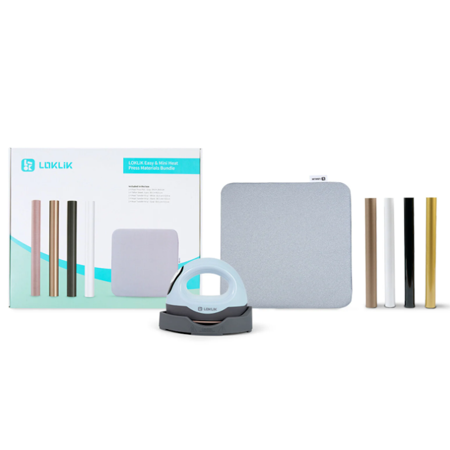 LOKLiK ImPress™ Mini 3 Transferpresse + Starter Bundle LOKLiK ImPress™ Mini 3 Transferpresse + Starter Bundle