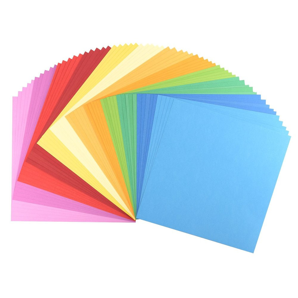 Florence Cardstock Papier Basicfarben 30,5 x 30,5 cm (216 g) - 60 Stück