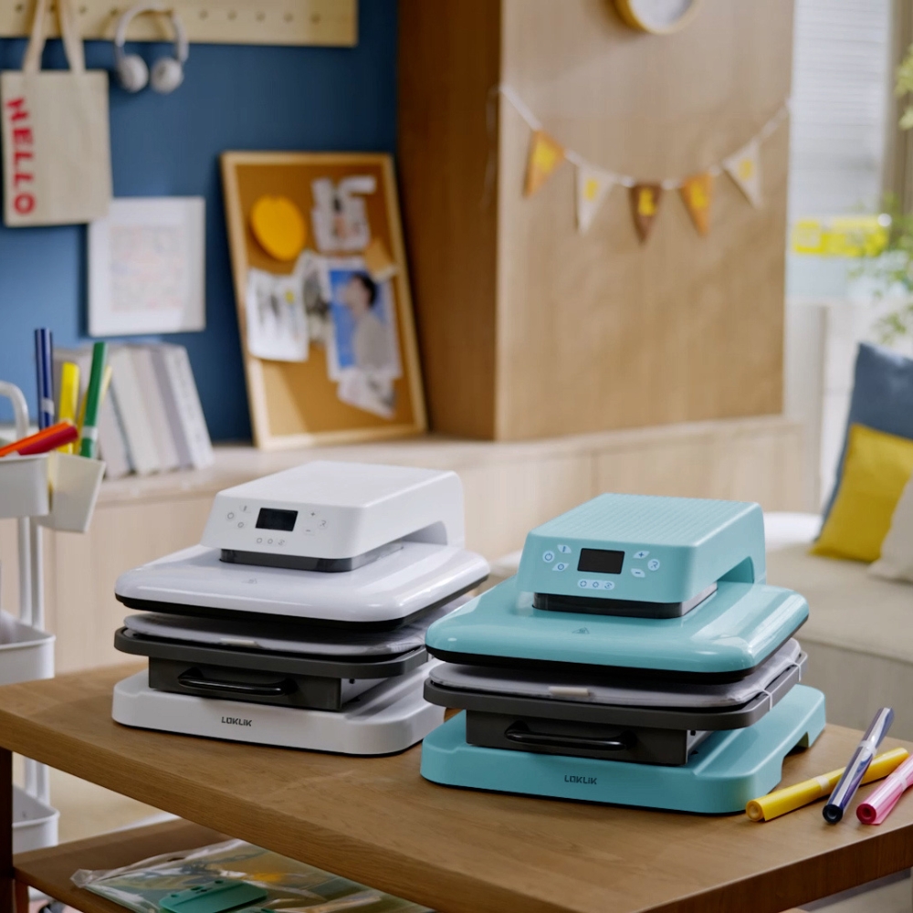 LOKLiK Auto Heat Press Transferpresse 38 x 38 cm LOKLiK Auto Heat Press Transferpresse 38 x 38 cm