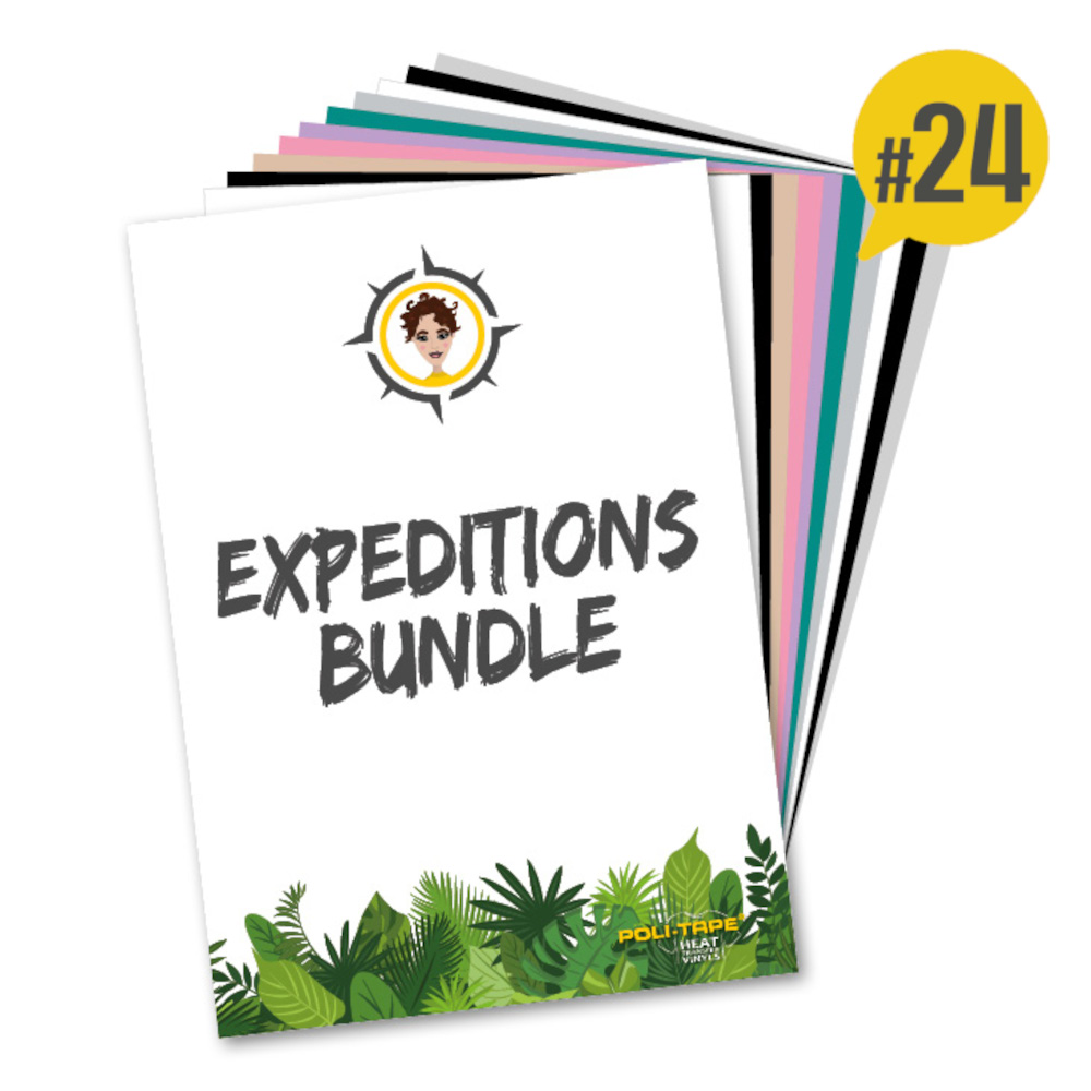 Poli-Tape Folien-Bundle zur Plotter Expedition #24 Poli-Tape Folien-Bundle zur Plotter Expedition #24