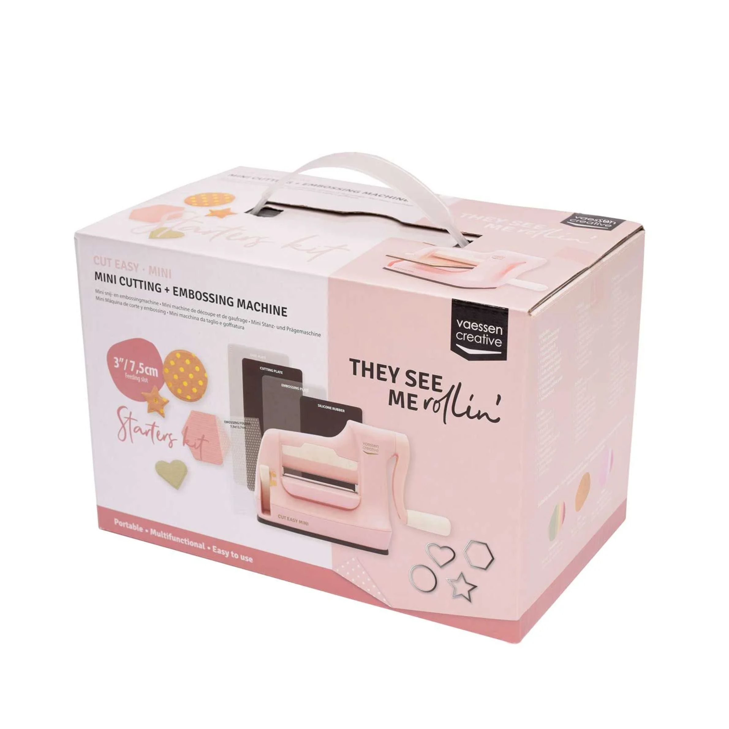 Vaessen Creative Cut Easy Mini Stanz- und Prägemaschine