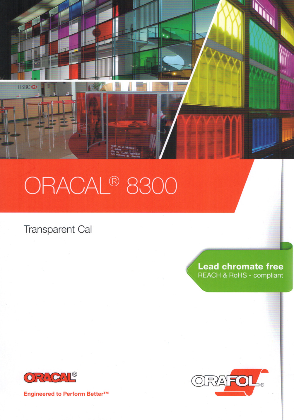 Farbkarte Oracal 8300 Farbkarte Oracal 8300