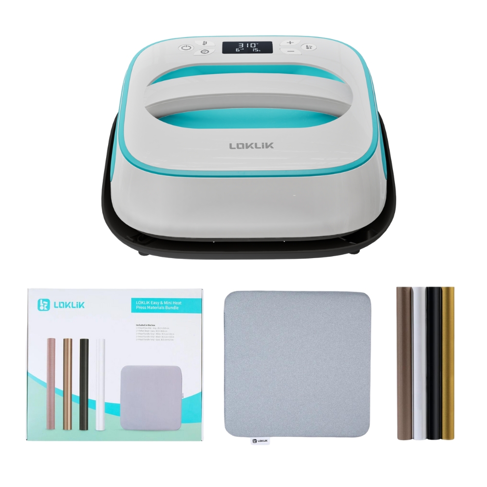 LOKLiK Easy Heat Press™ Transferpresse 25,5 x 25,5 cm LOKLiK Easy Heat Press™ Transferpresse 25,5 x 25,5 cm