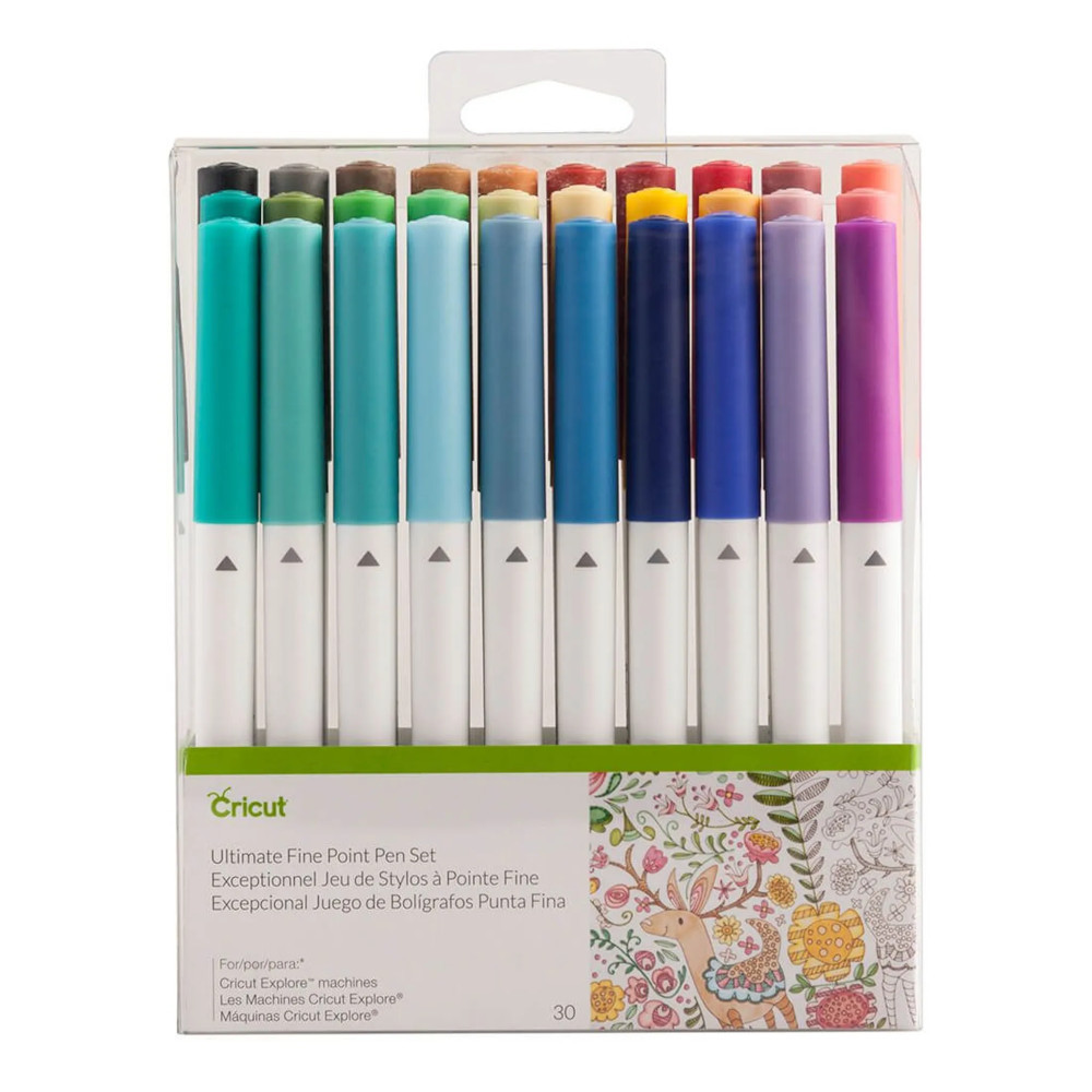 Cricut 2004060 Ultimativer Stiftsatz mit feiner Spitze (0,4 mm) 30er-Pack Cricut 2004060 Ultimativer Stiftsatz mit feiner Spitze (0,4 mm) 30er-Pack