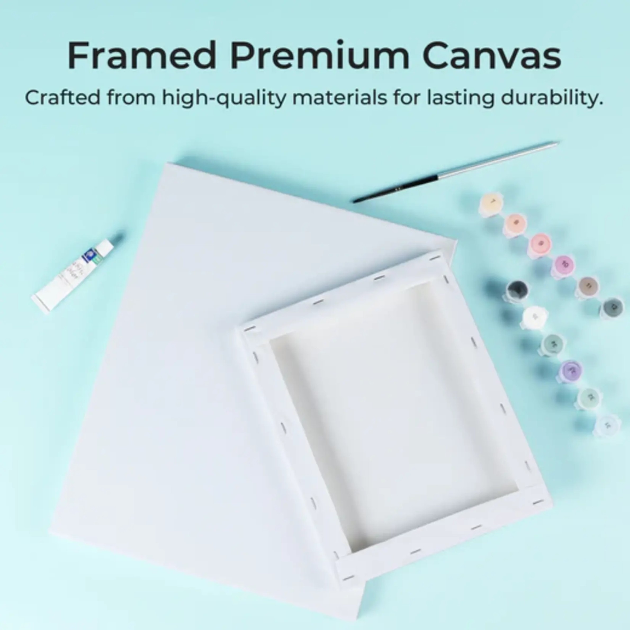 LOKLiK iPaint Leinwand-Set mit Rahmen – 3 Größen