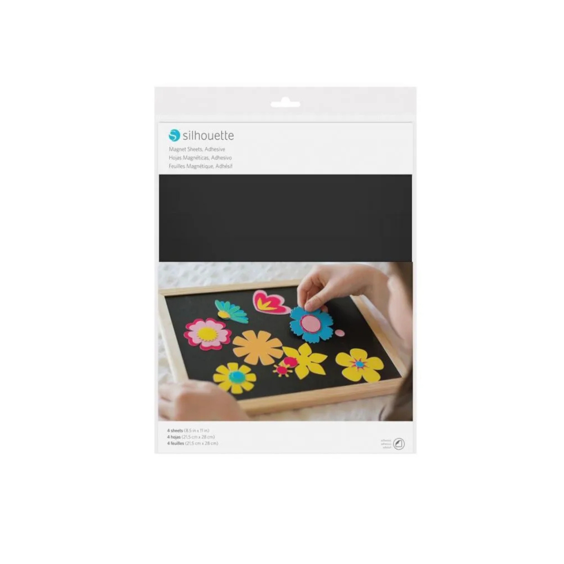 Silhouette Bedruckbare Glitzer-Aufkleber für Print & Cut