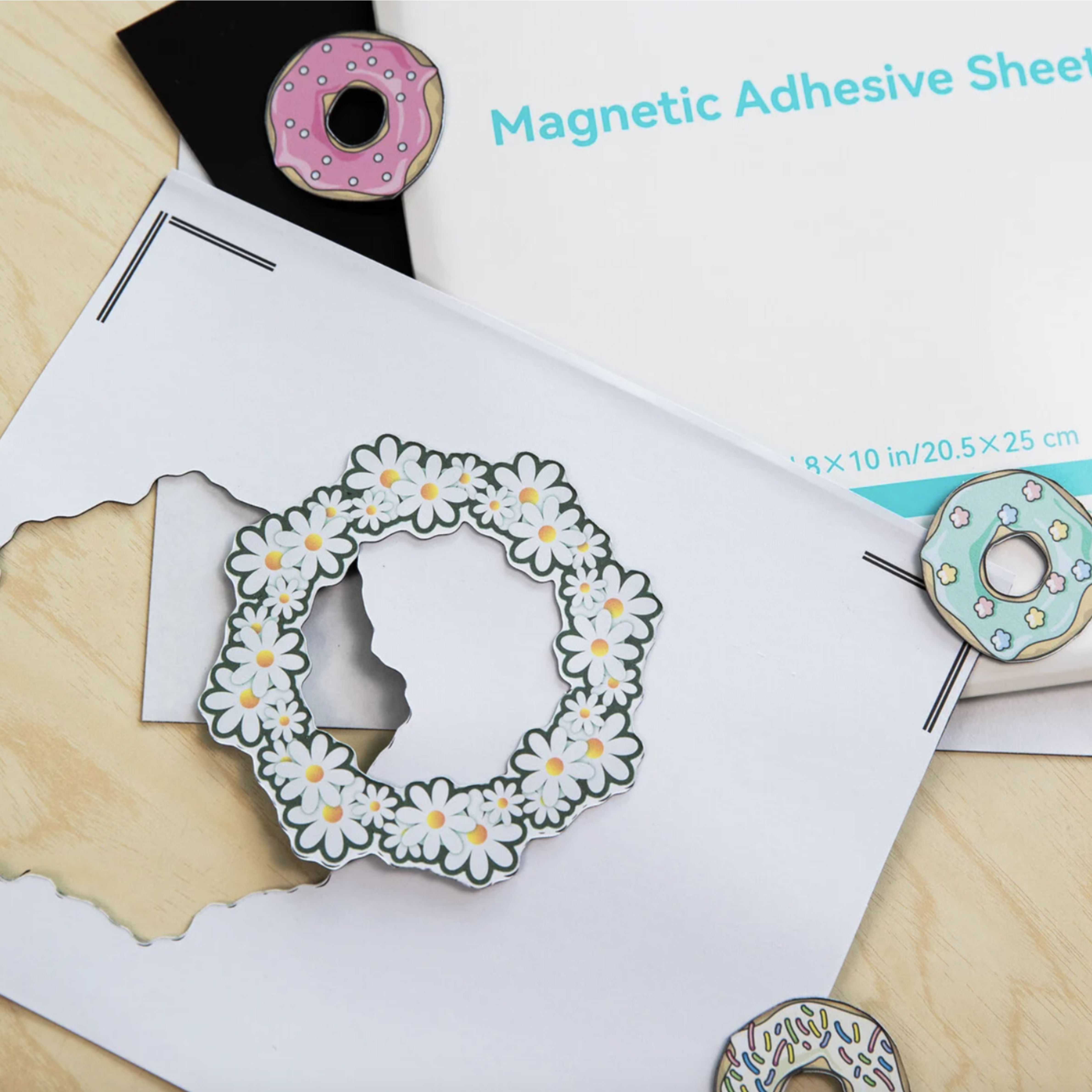 LOKLIK Magnetpapier bedruckbar 0.5mm A4 - 10 Stück