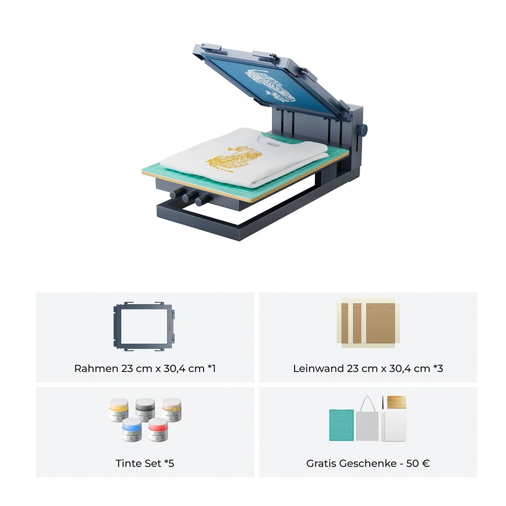 xTool Siebdruck-Set - Basic Kit M xTool Siebdruck-Set - Basic Kit M
