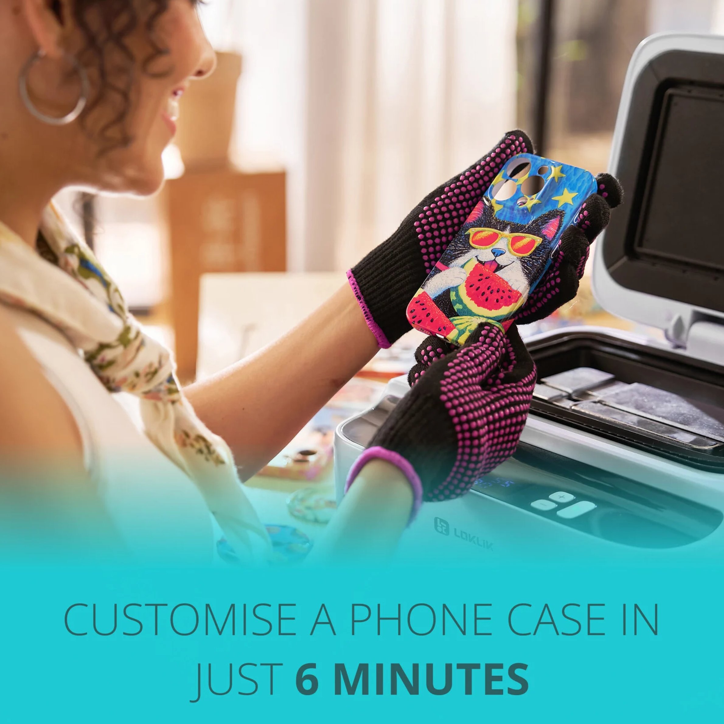 LOKLiK Phone Case Heat Press Starter Bundle