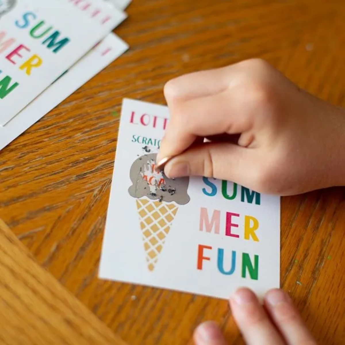 Silhouette Rubbelsticker Silber 5er-Pack