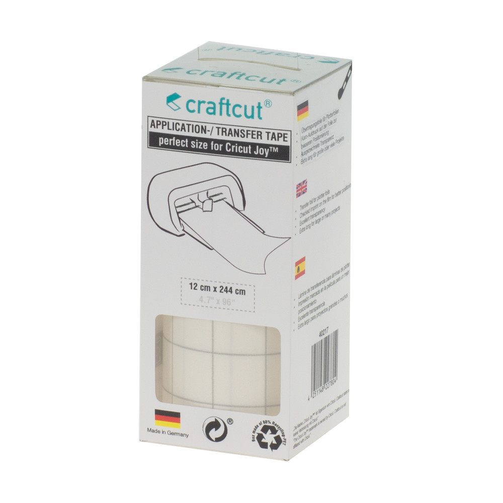 craftcut Transferfolie für Vinylfolie 12 cm x 2,44 m craftcut Transferfolie für Vinylfolie 12 cm x 2,44 m
