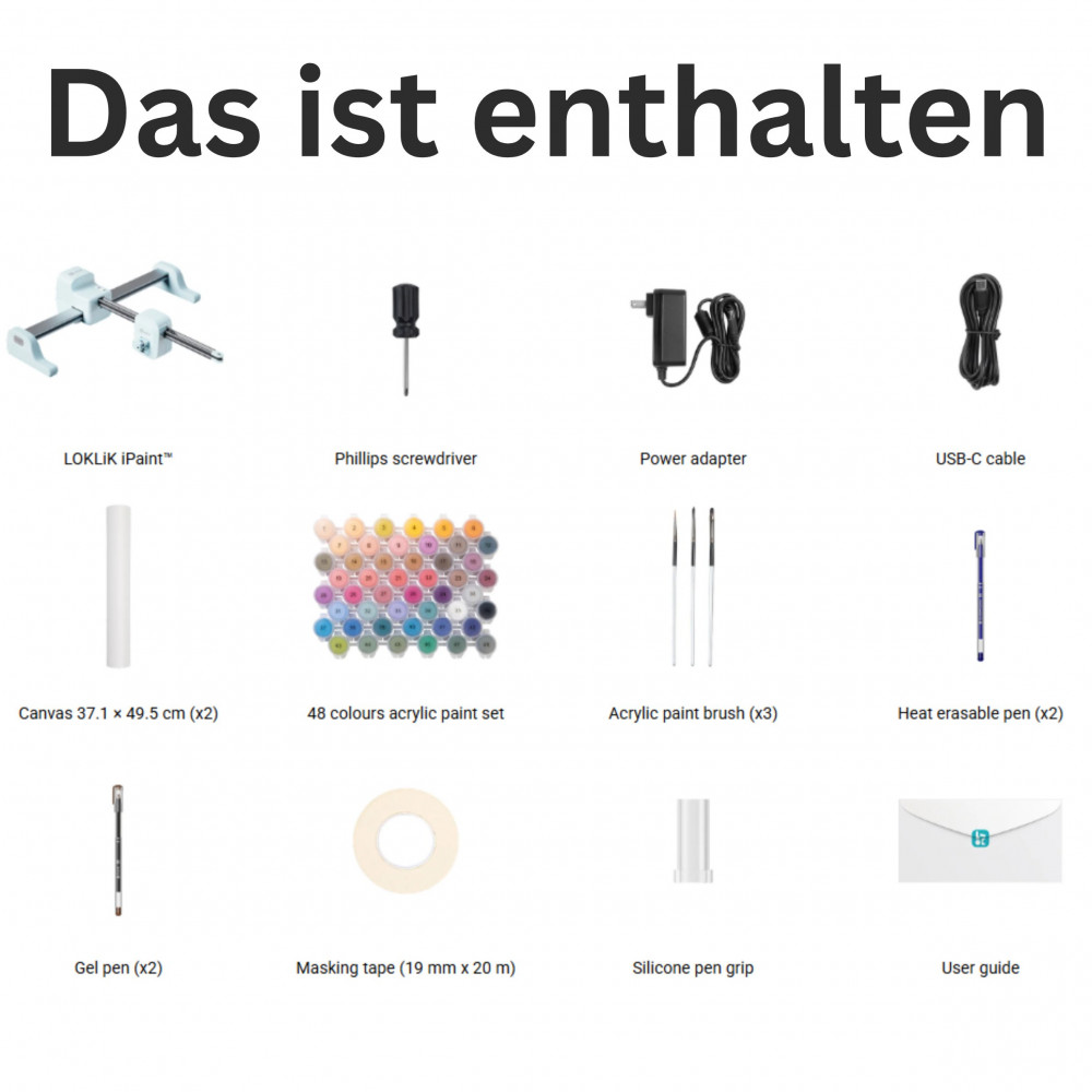 LOKLiK iPaint Bundle - Bubble Blue