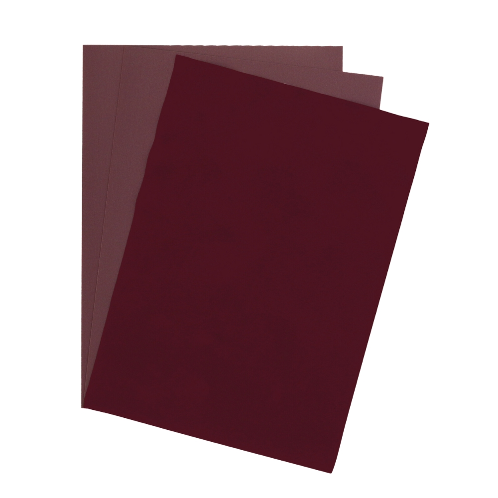 Poli-Tape Tubitherm Flockfolie 270 Bordeaux 30 x 50 cm