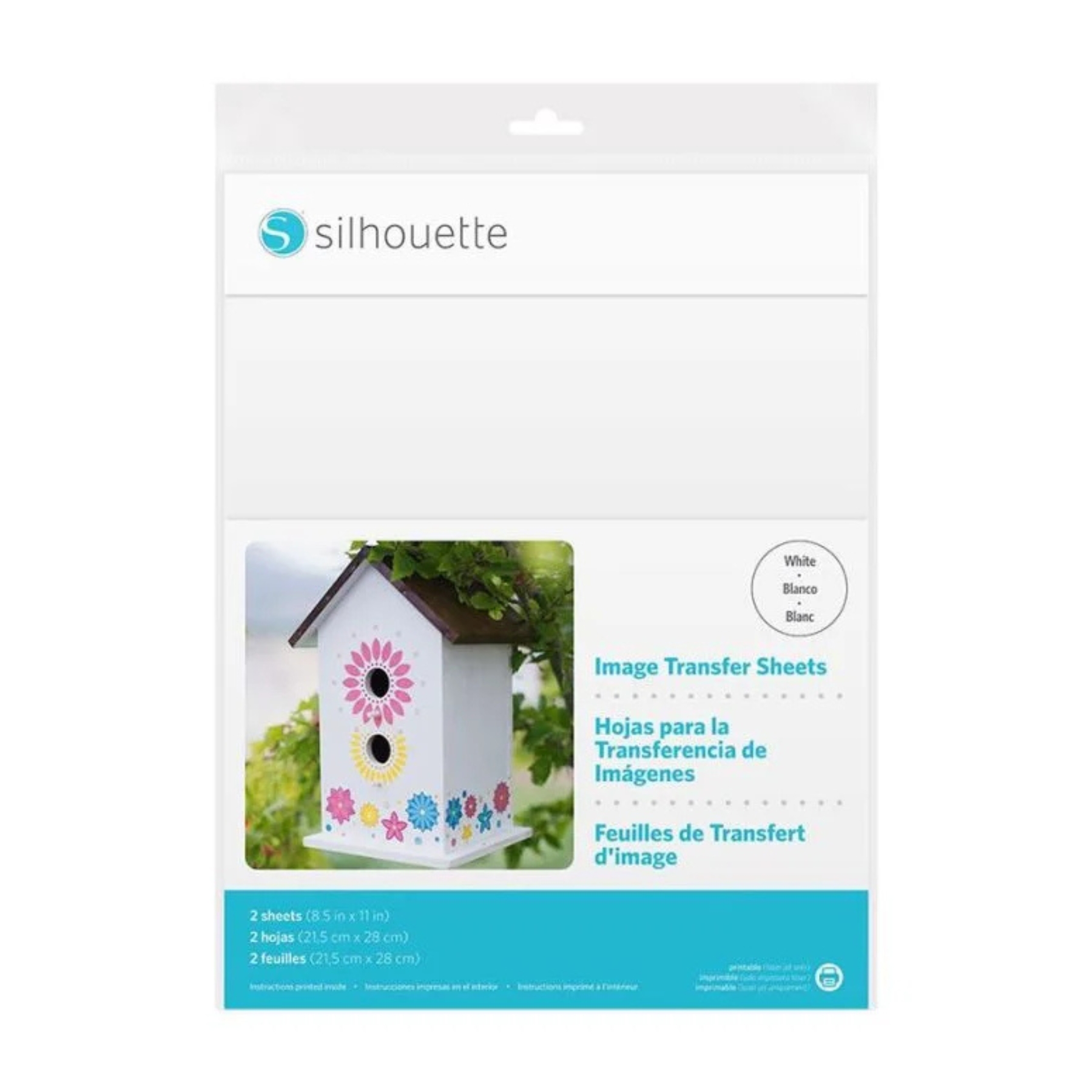 Silhouette Transferpapier für harte Oberflächen Print & Cut für den Laserdrucker