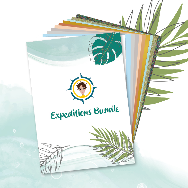Poli-Tape Limitiertes Folien-Bundle zur Plotter Expedition #57  (Turbo & Pearl Glitter)
