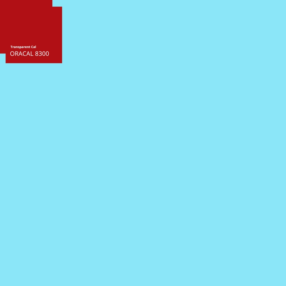 Oracal 8300 Transparente Vinylfolie