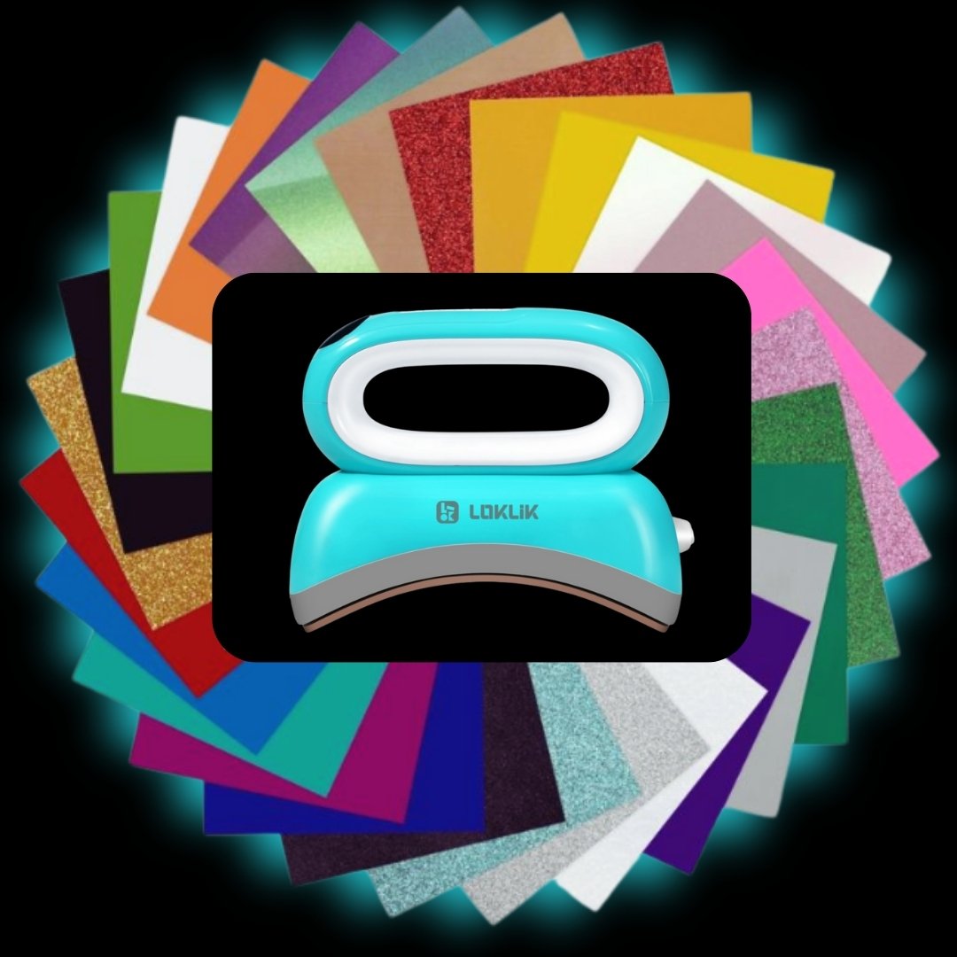 LOKLiK ImPress Hat Kappenpresse + Flexfolien Bundle A4 LOKLiK ImPress Hat Kappenpresse + Flexfolien Bundle A4