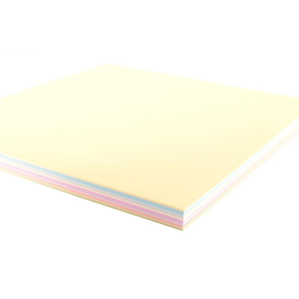 Florence Cardstock Papier Pastellfarben 30,5 x 30,5 cm (216 g) - 60 Stück