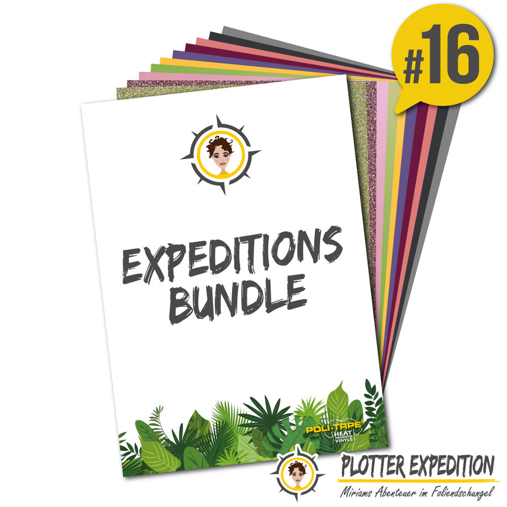 Poli-Tape Folien-Bundle zur Plotter Expedition #16 Poli-Tape Folien-Bundle zur Plotter Expedition #16