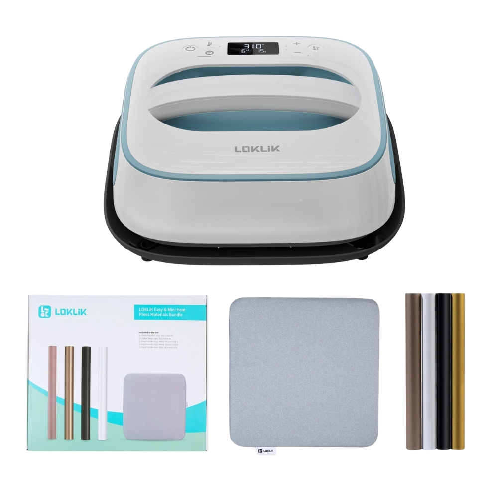 LOKLiK Easy Heat Press™ Transferpresse 25,5 x 25,5 cm LOKLiK Easy Heat Press™ Transferpresse 25,5 x 25,5 cm