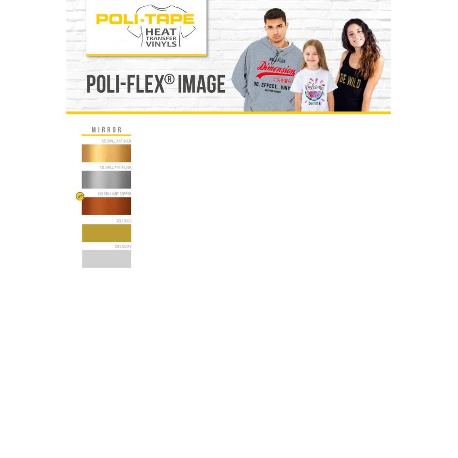 Poli-Flex Mirror Metallische Flexfolie T-shirt, Person, Kind, Weiblich, Mädchen