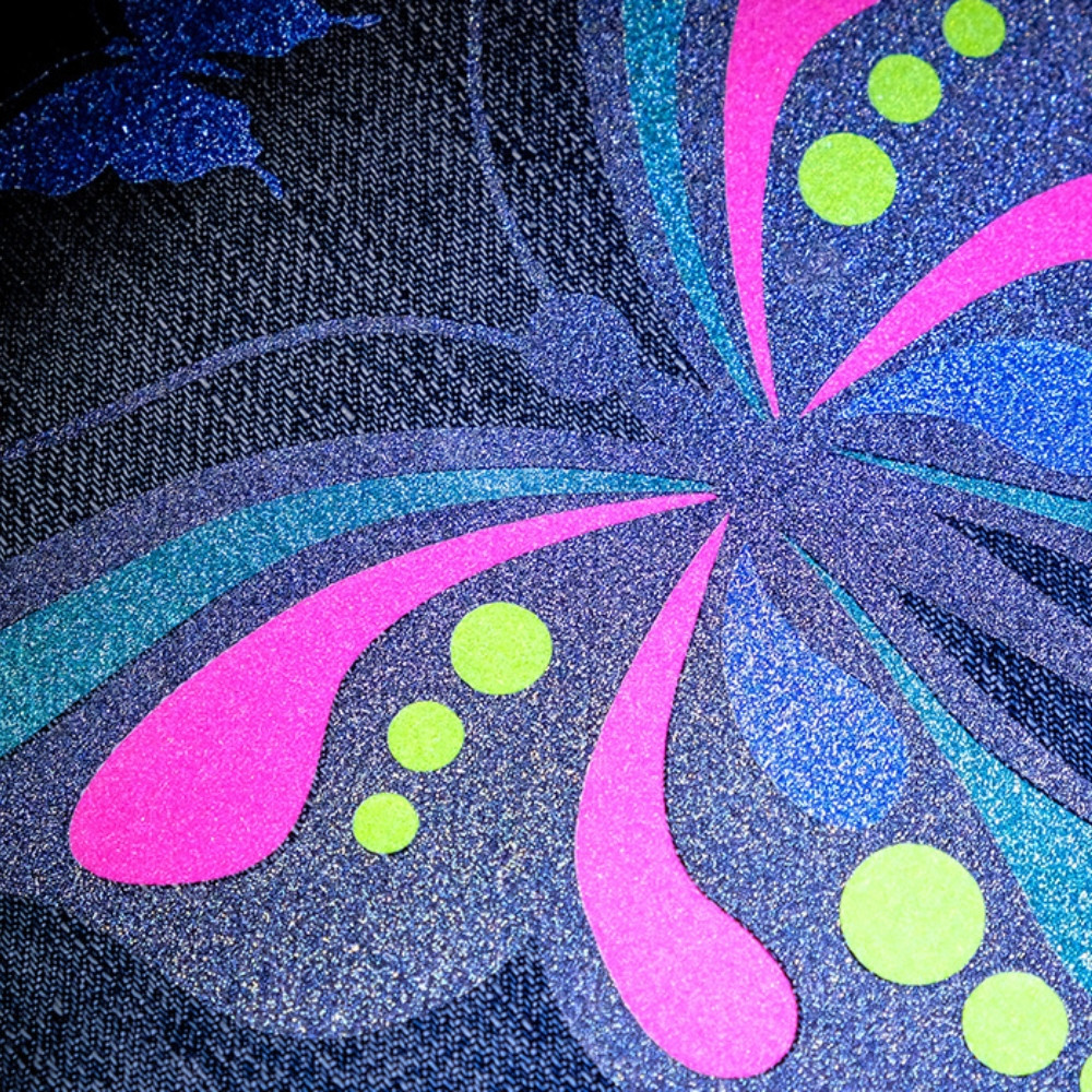 Siser Thermoreflex Hochwertige Flexfolie mit reflektierender Oberfläche Muster, Kunst, Grafiken, Florales Design