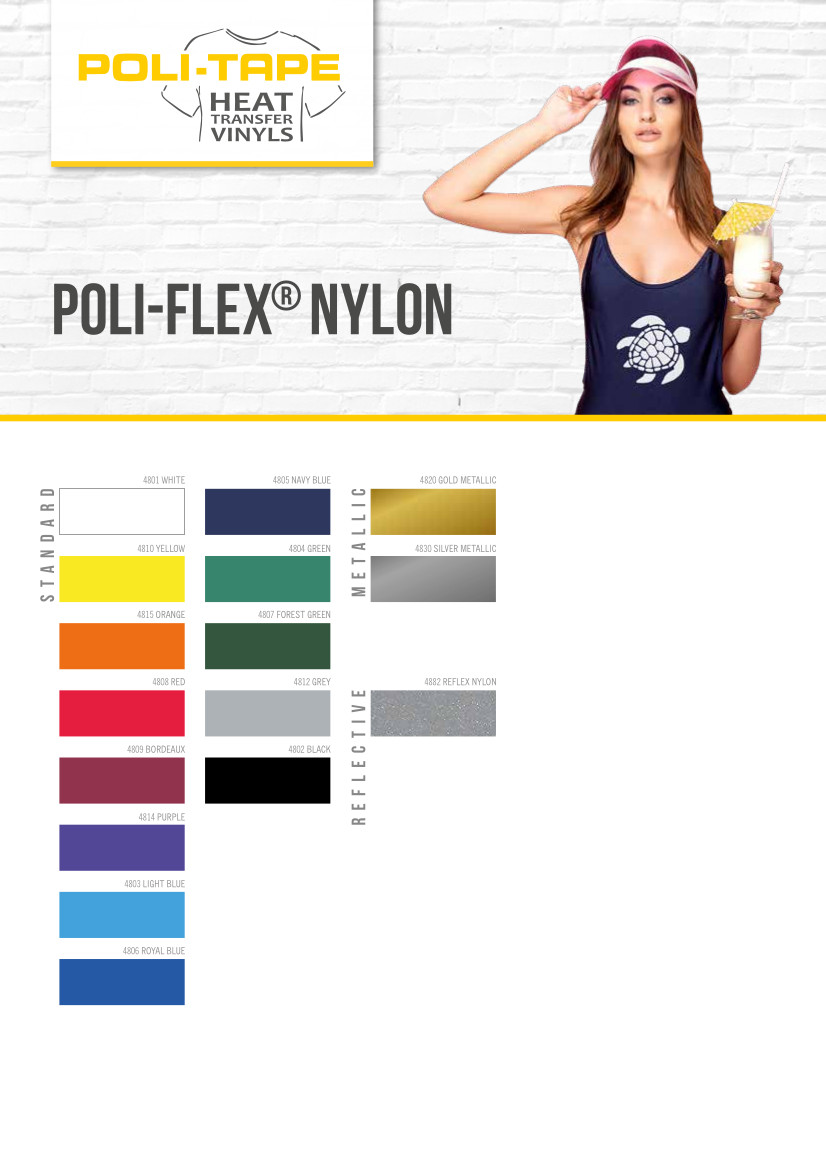 Farbkarte Poli-Flex Nylon