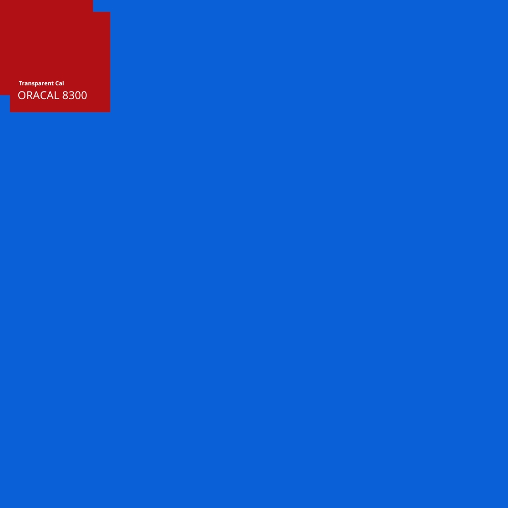 Oracal 8300 Transparente Vinylfolie