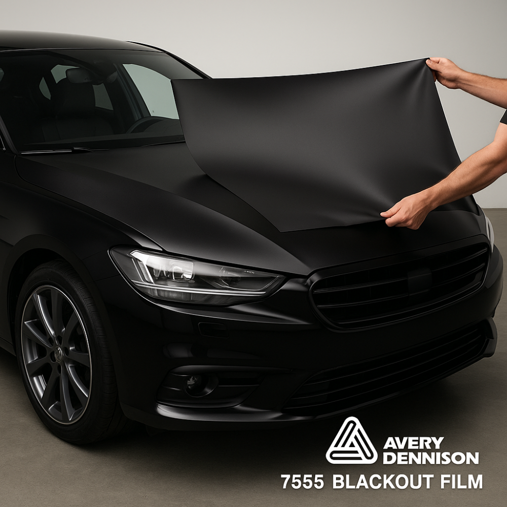 Avery Dennison® 7555 Exterior Blackout Film (100 cm)