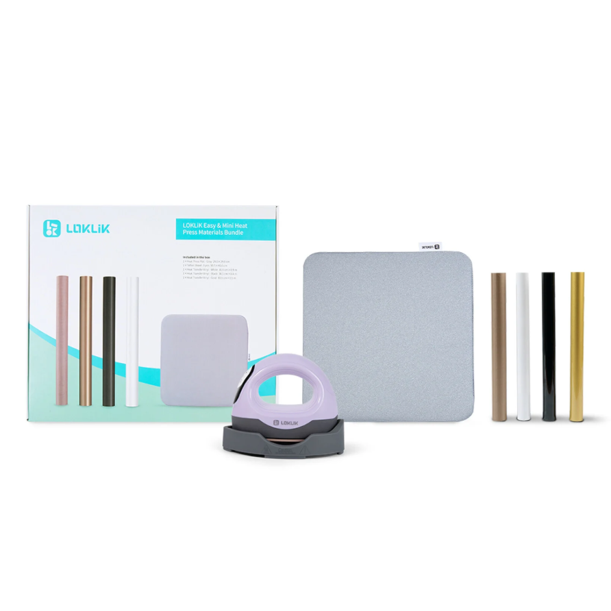 LOKLiK ImPress™ Mini 3 Transferpresse + Starter Bundle