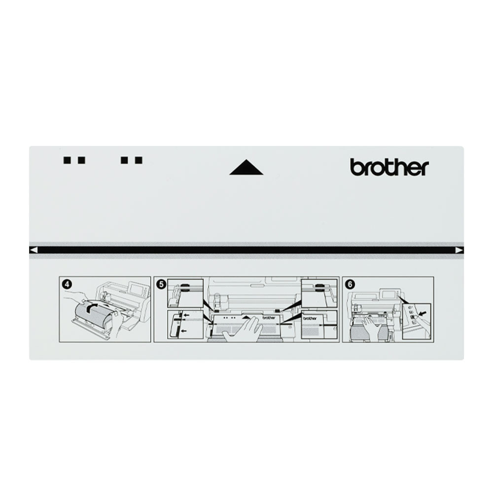 Brother CADXRFLS1 SDX Führungsblatt für Rollenhalter V2 Brother CADXRFLS1 SDX Führungsblatt für Rollenhalter V2