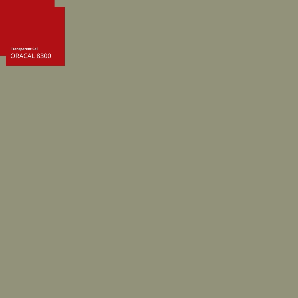 Oracal 8300 Transparente Vinylfolie