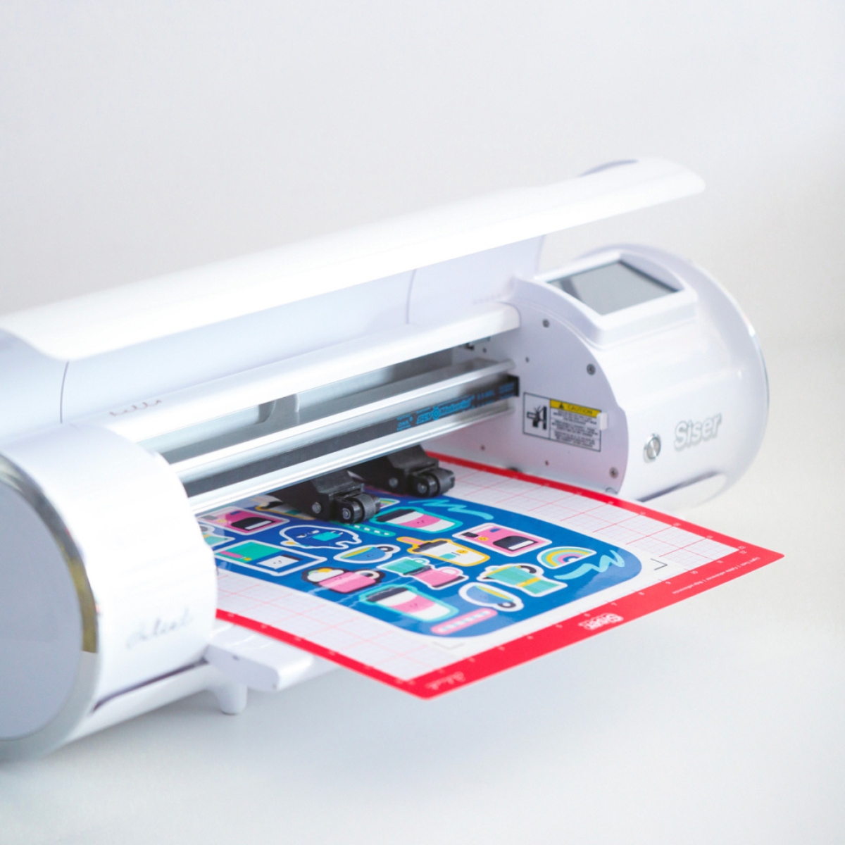 Siser Printable Vinyl Stickers Clear A4 -  Transparente Inkjet-Aufkleberfolie (10 Blatt)