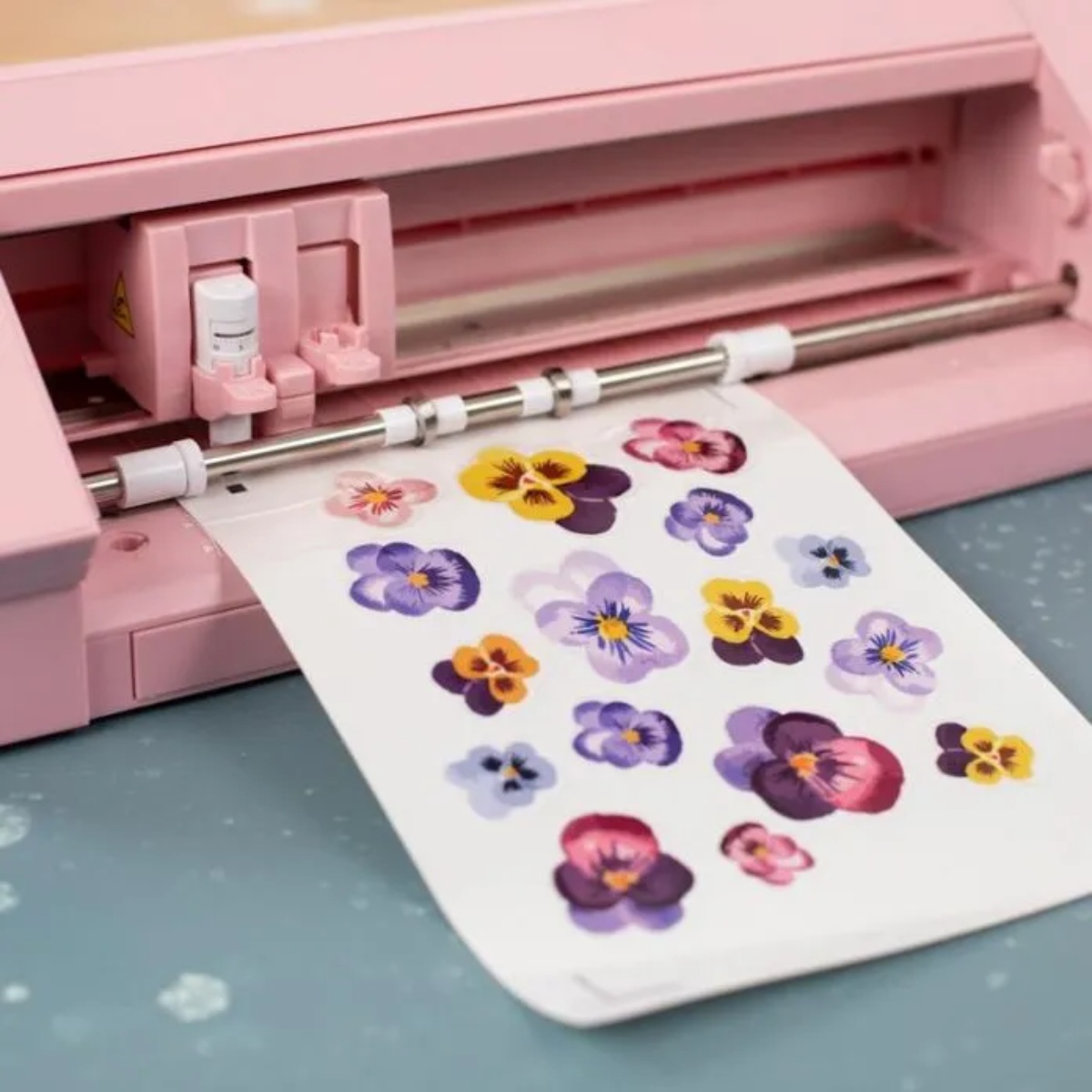 Silhouette Transparente Aufkleberbögen (Inkjet) – 21,5 × 27,9 cm (8 Blatt)