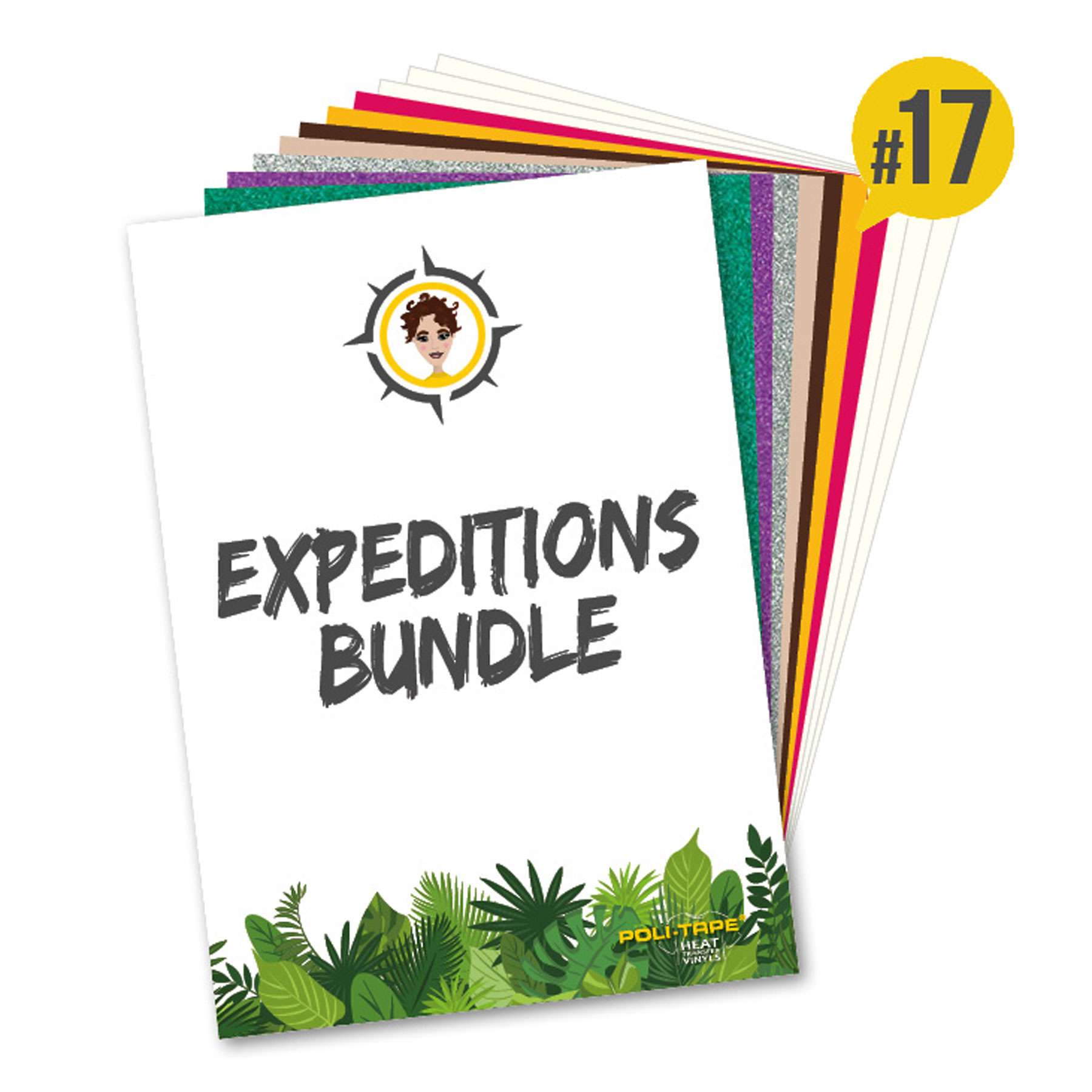 Poli-Tape Folien-Bundle zur Plotter Expedition #17 Poli-Tape Folien-Bundle zur Plotter Expedition #17