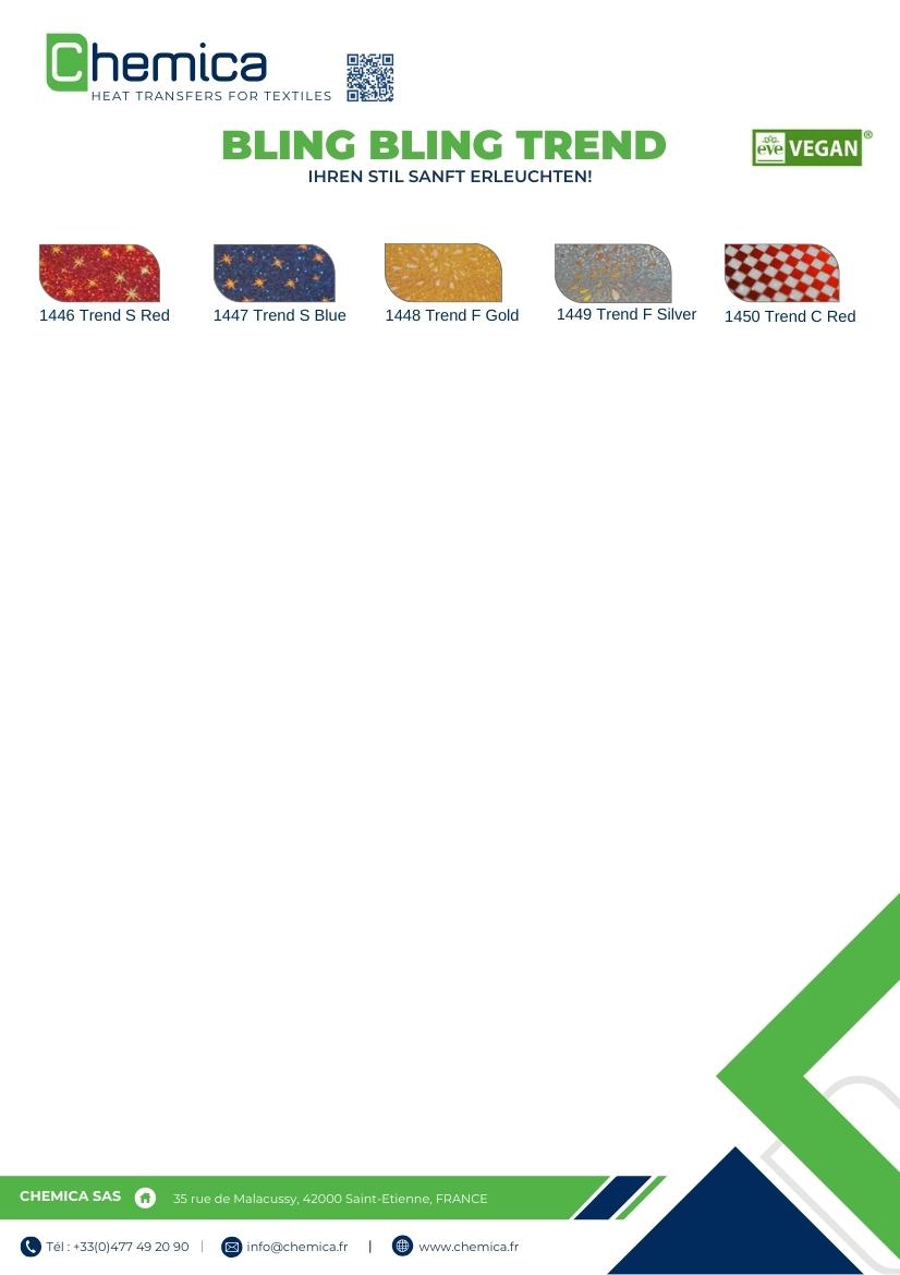 Chemica Bling-Bling Trend Effekt-Flexfolie Chemica Bling-Bling Trend Effekt-Flexfolie